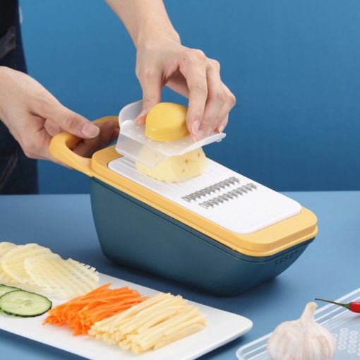 Non-slip Silicone Kitchen Fruits Vegetable Grater Slicers - Image 5