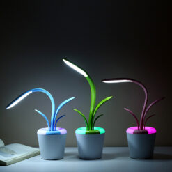 Cute Flower Shape USB LED Reading Light Table Lamp