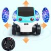 360 Degree Rotating Stunt Car Bump Music Kids Toys