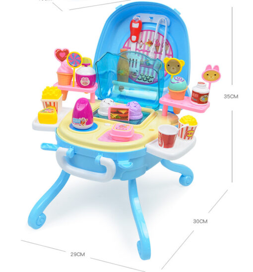 Interactive Ice Cream Station Pretend Play House Toy