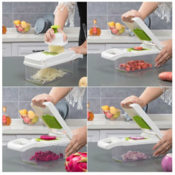 Double-head Kitchen Fruit Vegetable Slicer Cutter Peeler
