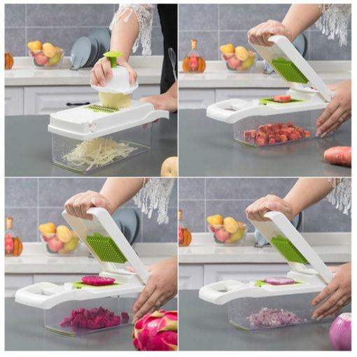 Double-head Kitchen Fruit Vegetable Slicer Cutter Peeler