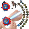 Cartoon Electronic 3D Dinosaur Projection Watch Toy