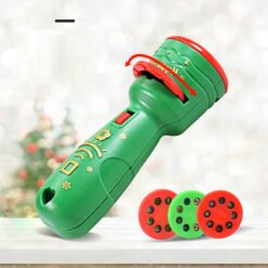 Luminous Children's Christmas Flashlight Projector Toy