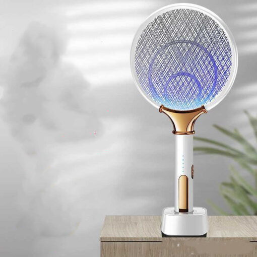 2 in 1 USB Charging Electric Mosquito Racket Fly Swatter