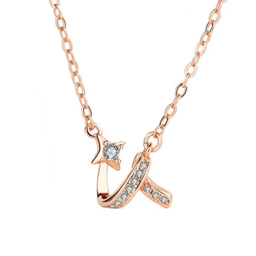 Fashion Clavicle Chain Diamond Zircon Necklace