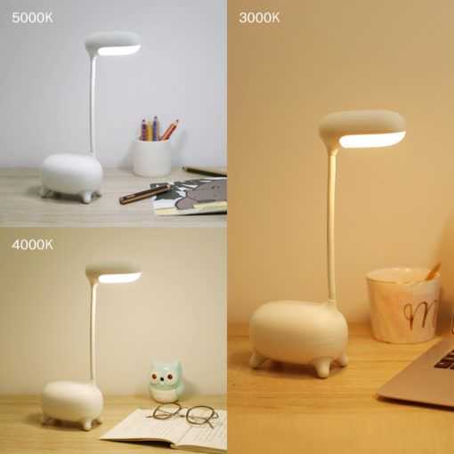 Creative Cartoon Eye Protection Bedside Desk Lamp