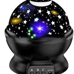 Rotating LED Starry Star Projector Night Light Lamp