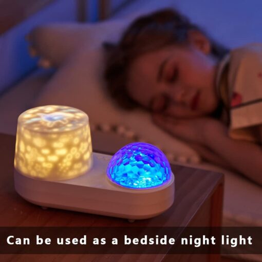 LED Starry Sky Star Rotating Projection Music Night Light - Image 4