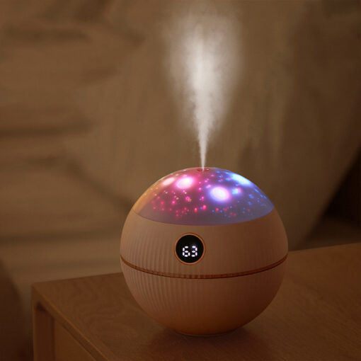 Portable USB Starry Sky Projection Humidifier Lamp