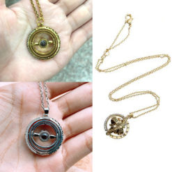 Rotating Astronomical Ball Women's Pendant Necklace