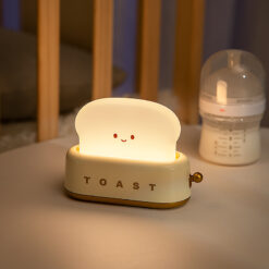 Creative USB Charging Toaster Maker Night Light Lamp