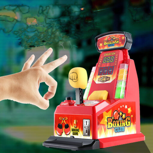 Mini Desktop Finger Boxing Integrator Machine Toy