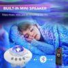 RC Aurora Light Star Projector Bluetooth Music Speaker
