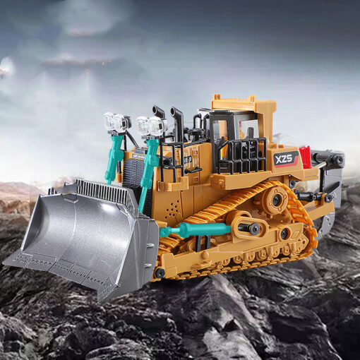 Wireless RC Heavy-duty Bulldozer Crawler Simulation Toy