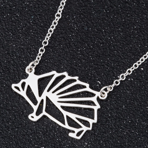 Cute Little Hedgehog Clavicle Chain Pendant Necklace