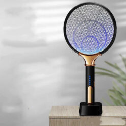 2 in 1 USB Charging Electric Mosquito Racket Fly Swatter