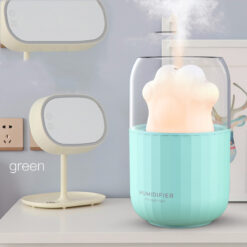Creative Cat's Paw Colorful Night Lamp USB Humidifier