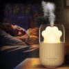 Creative Cat's Paw Colorful Night Lamp USB Humidifier