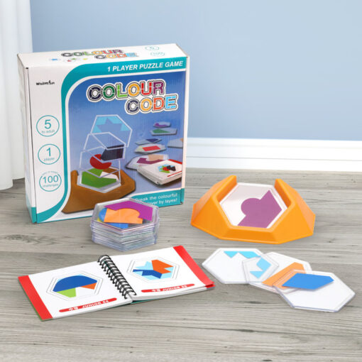 Intelligence Colorful Cube Logical Thinking Puzzle Toy