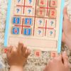 Wooden Sudoku Board Game Puzzle Educational Toy