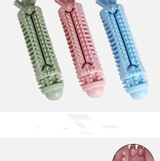 Interactive Pet Dog Carrot Tug of War Teething Chew Toy