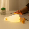 Silicone Duck Night Light Children's Bedside Table Lamp