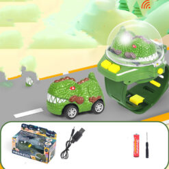 Mini USB Rechargeable RC Dinosaur Car Watch Toy