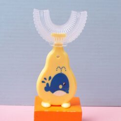360 Degree U-shaped Silicone Manual Baby Toothbrush