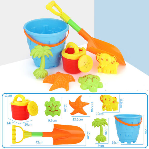 Outdoor Sand Digging Molds Bucket Beach Play Toys