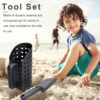Portable Sand Scoop Metal Filter Sieve Beach Kids Tool