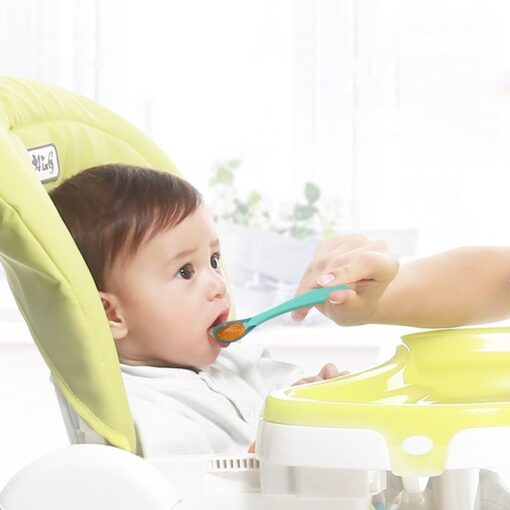 Ergonomic Anti-Scalding Baby Food Feeding Spoon