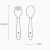 Baby's Bendable Heat-Resistant Fork Spoon Tableware