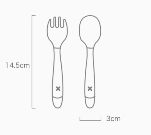 Baby's Bendable Heat-Resistant Fork Spoon Tableware