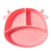 Non-slip Silicone Baby Food Dinner Feeder Plate Bowl