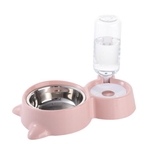 Automatic Double Water Drinking Feeder Pet Bowl