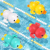 Cute Cartoon Duck Baby's Wind-up Bathing Water Toy