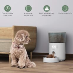 Automatic Intelligent Pet Water Fountain Feeder Bowl