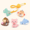 Cute Soft Silicone Animal Shape Baby Molar Teether Toy