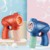 Automatic Electric Five-Hole Bubble Gun Machine Toy