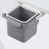 Desktop Under Table Lifting Storage Bin Trash Can