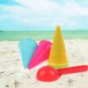 Outdoor Spoon Ice Cream Cone Mold Digging Beach Toys