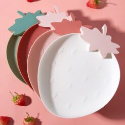 Creative Cute Fruit Shape Lazy Food Snack Plate Tray