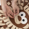 Interactive Monkey Pet Puzzle Snuffle Feeding Mats