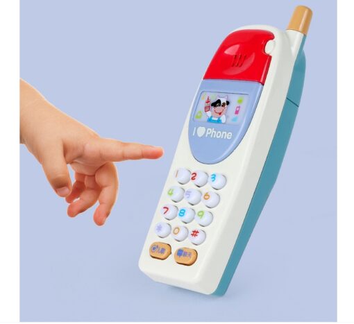 Educational Musical Light Sound Kids Mobile Phone Toy