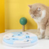 Interactive Pet Slow Food Feeder Treat Bowl Dispenser