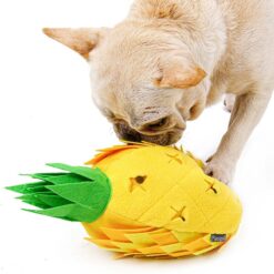 Pineapple Shape Bite Resistance Pet Sniffing Training Toy