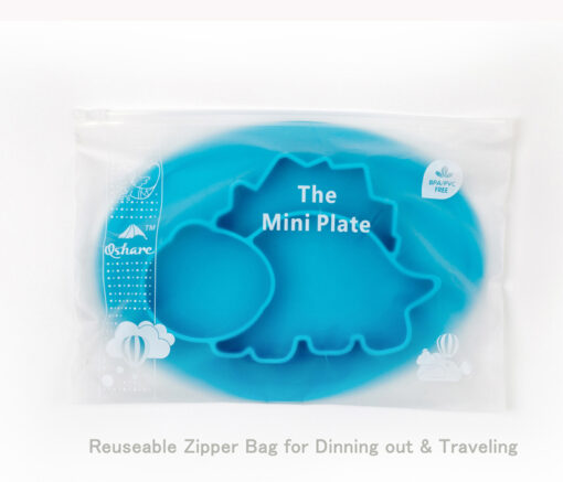 Silicone Infant Tableware Food Tray Saucer Plate Bowls