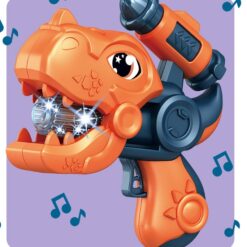 Children's Cartoon Dinosaur Eight Tone Light Sound Toy