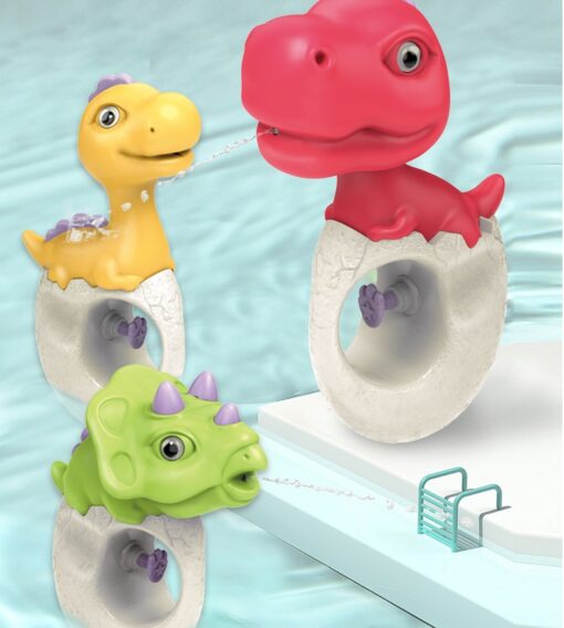 Baby Dinosaur Egg Water Squirt Gun Bath Game Toys